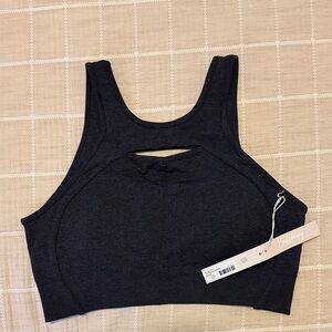 NWT BuffBunny Form Seamless Sports Bra in Charcoal